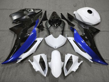 2008-2016 Personnalisé Bleu Noir & Blanc R6 Carénage