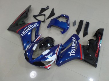 2009-2012 Bleu & Blanc Daytona 675 Carénage