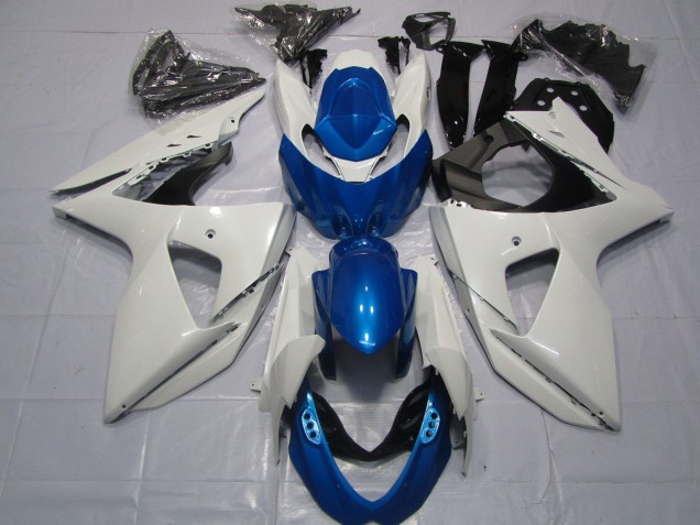 2009-2016 Blanc & Bleu GSXR 1000 Carénage