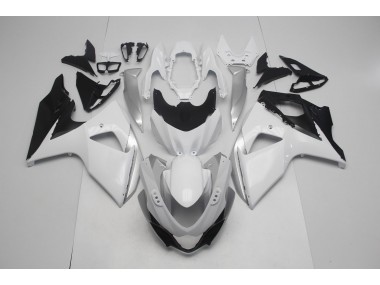 2009-2016 Blanc Brillant & Argent GSXR 1000 Carénage