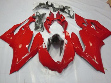 2011-2014 Rouge Brillant Uni Ducati 1199 Carénage