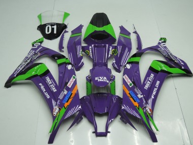 2011-2015 OEM Style Violet ZX10R Carénage