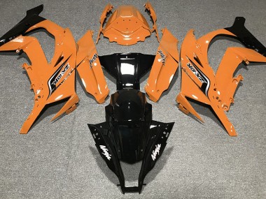 2011-2015 Orange Brillant & Logos ZX10R Carénage