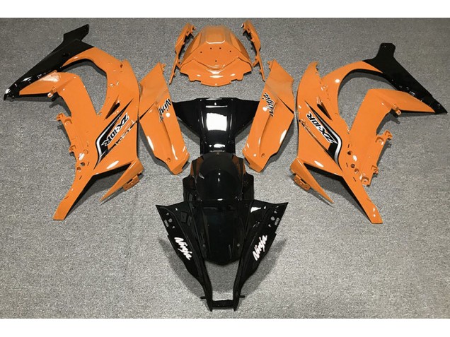 2011-2015 Orange Brillant & Logos ZX10R Carénage