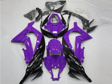 2011-2015 Violet Brillant & Noir ZX10R Carénage