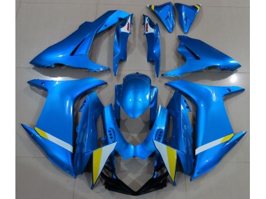 2011-2024 Bleu Clair Brillant GSXR 600-750 Carénage