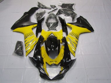 2011-2024 Jaune Noir Mat GSXR 600-750 Carénage