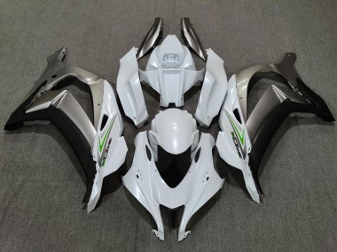 2016-2019 Blanc Nacré & Argent ZX10R Carénage