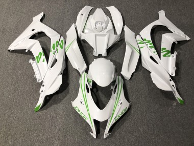 2016-2019 Kawi Blanc Vert Perle ZX10R Carénage