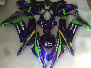 2016-2019 Vert Violet & Brillant ZX10R Carénage