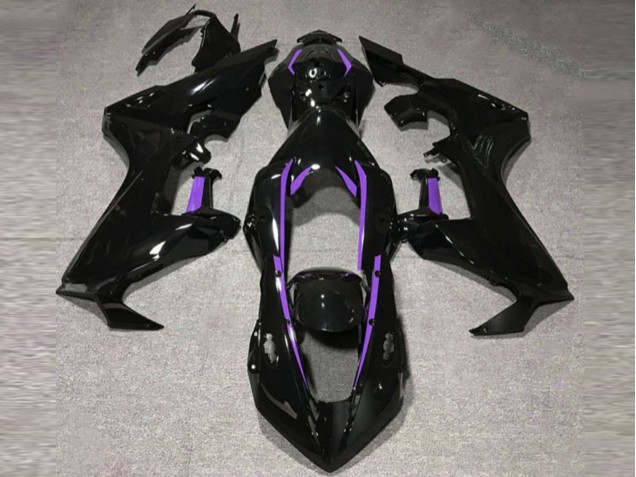 2017-2023 Doublure Noire Brillante & Violette CBR1000RR Carénage