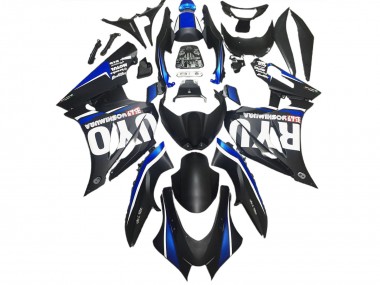 2017-2023 Noir Mat & Bleu GSXR 1000 Carénage