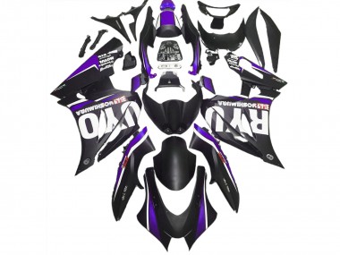 2017-2023 Noir Mat & Violet GSXR 1000 Carénage